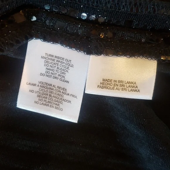 Anne Kline black sequins top - Picture 10 of 11